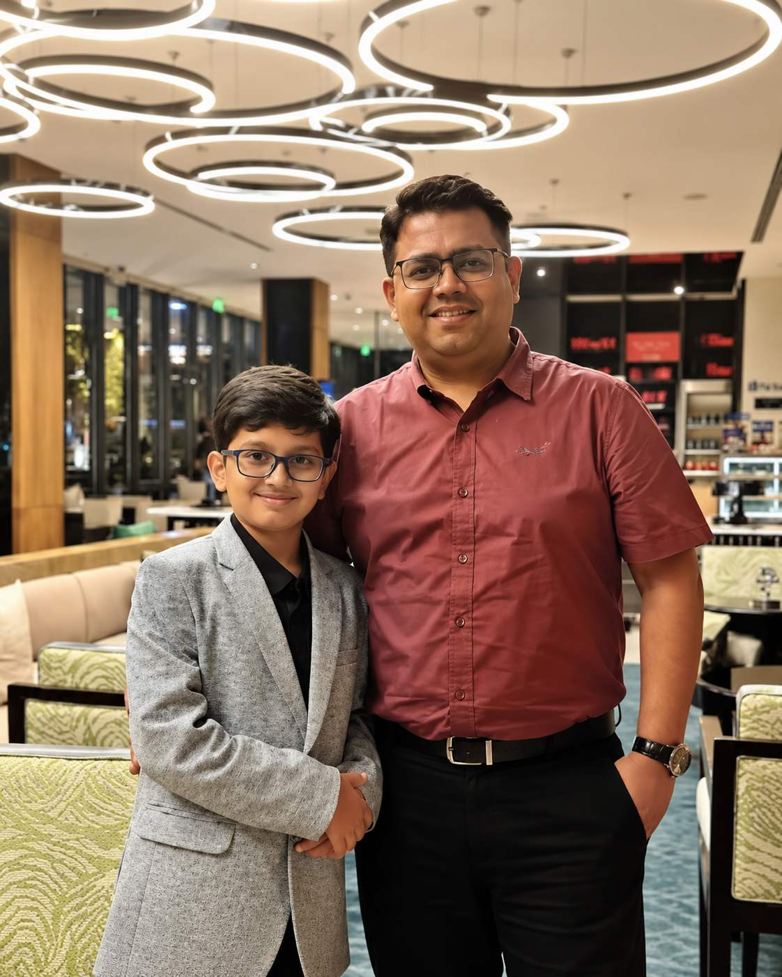 Mr. Vikas Sharma / Parent of Dhruv – Grade VIII, Navkis Educational Centre, Gokula